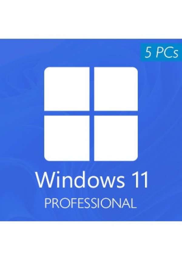 Windows 11 Professional - 5 PCs