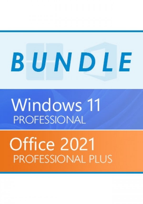  Windows 11 Professional + Office 2021 Professional Plus- Special Bundle