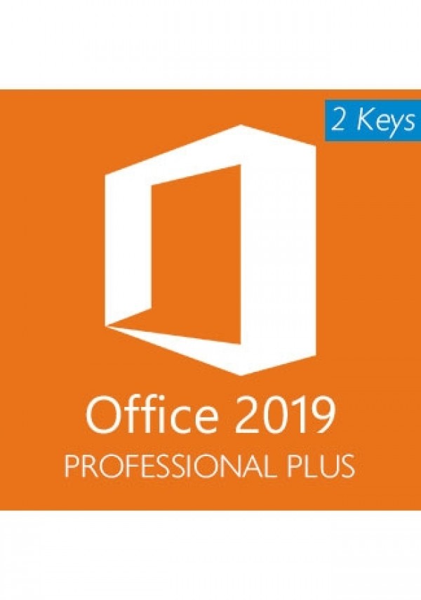 2 Office 2019 Pro Plus Keys Pack