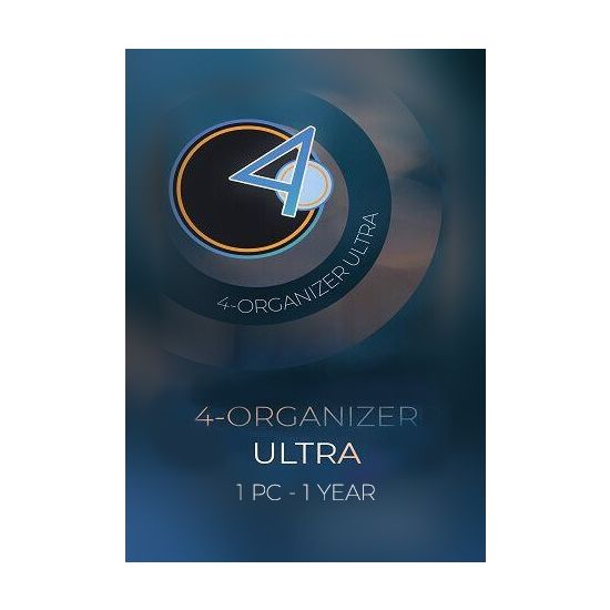4-Organizer Ultra - 1 PC/ 1 Year