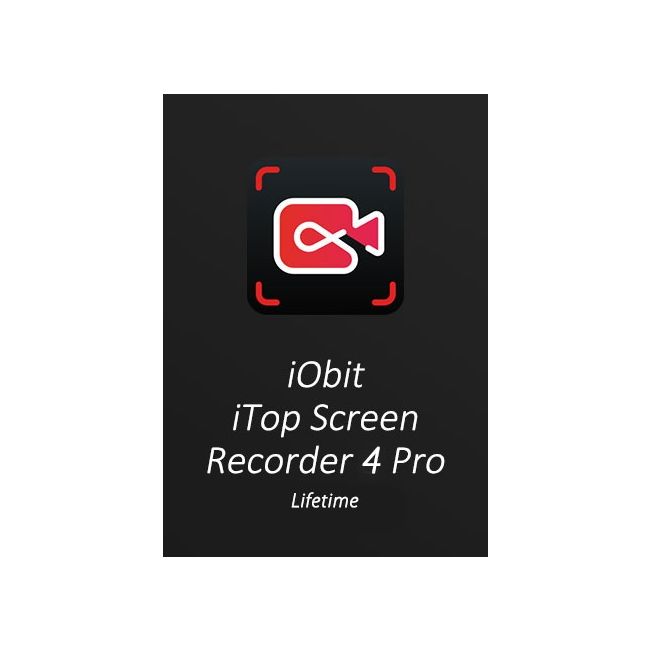 IObit iTop Screen Recorder 4 Pro-1 PC / Lifetime