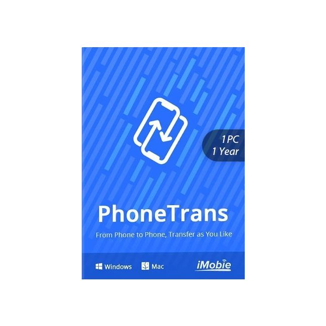 PhoneTrans - 1 PC/ 1 Year