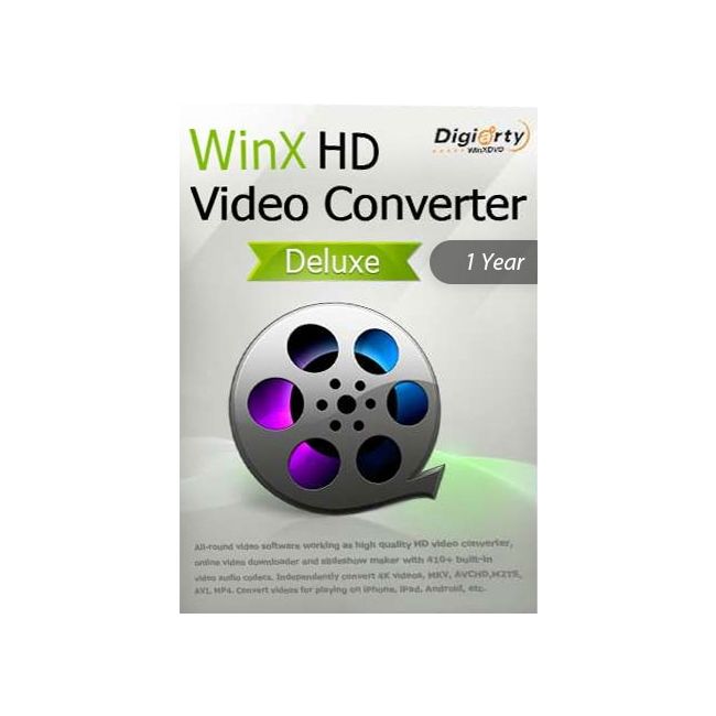 WinX HD Video Converter Deluxe - 1 Year Subscription
