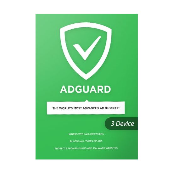 Adguard - 3 Devices - Lifetime