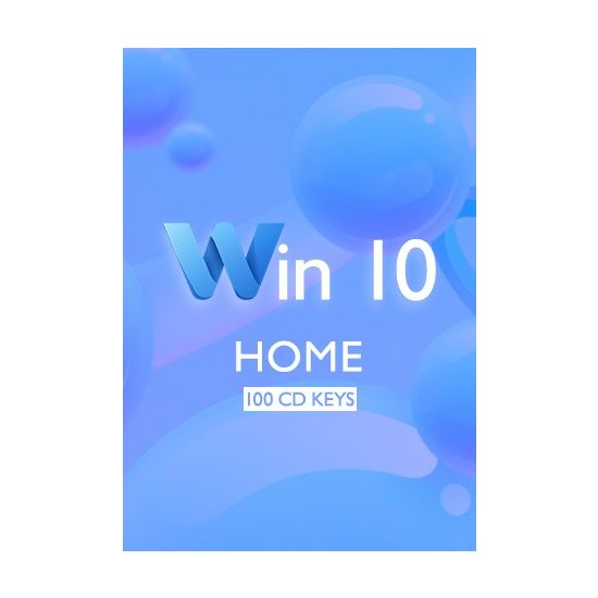 Win 10 Home - 100 Keys