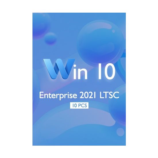 Win 10 Enterprise 2021 LTSC - 10 PCs